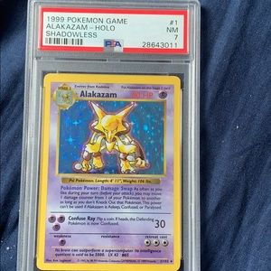 1st edition shadowless Alakazam